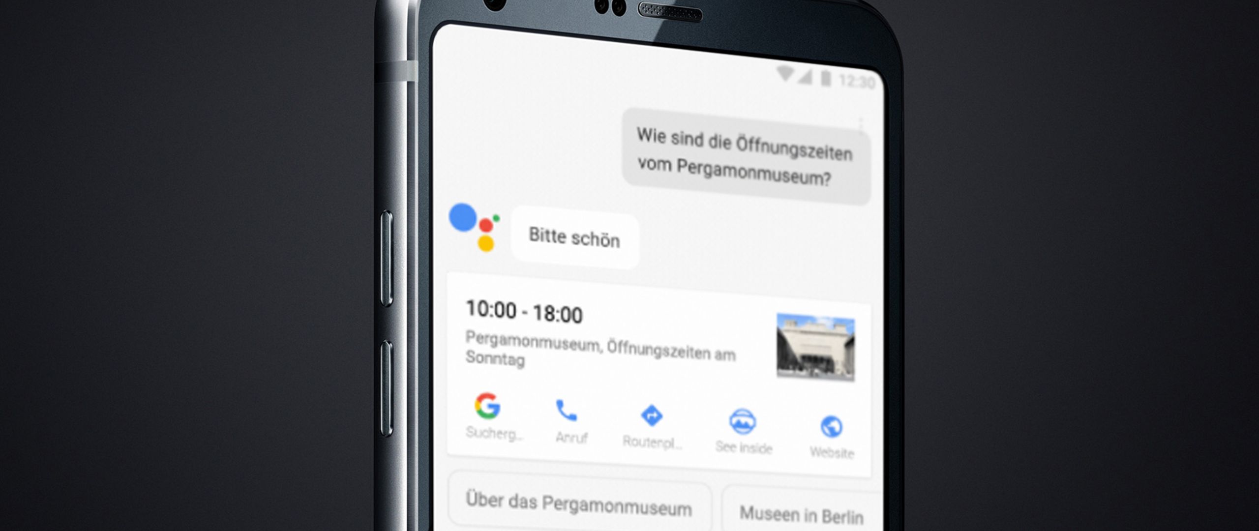 LG G6 mit Google Assistant.