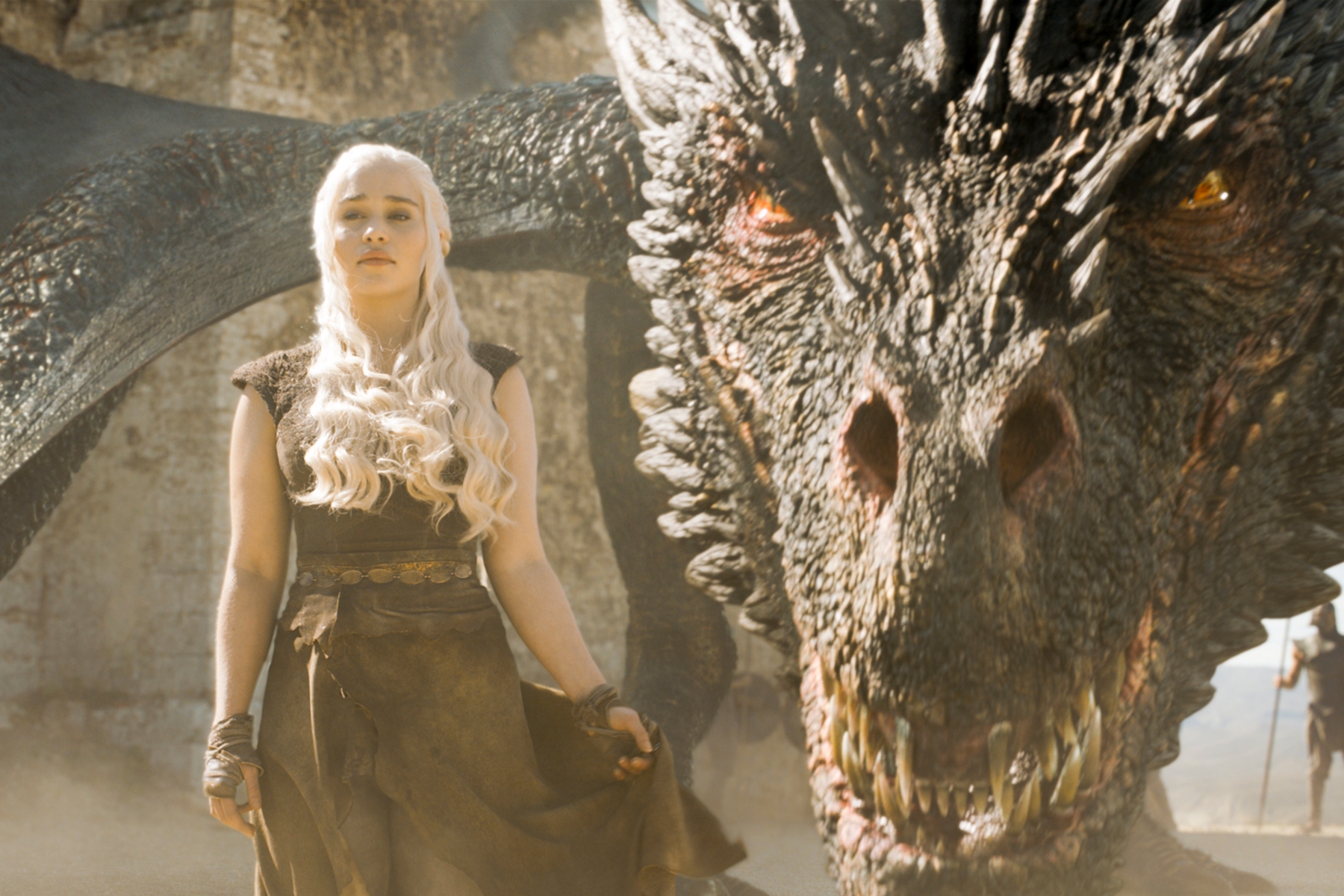 In "Game of Thrones" gehören Drachen zu den mächtigsten Wesen