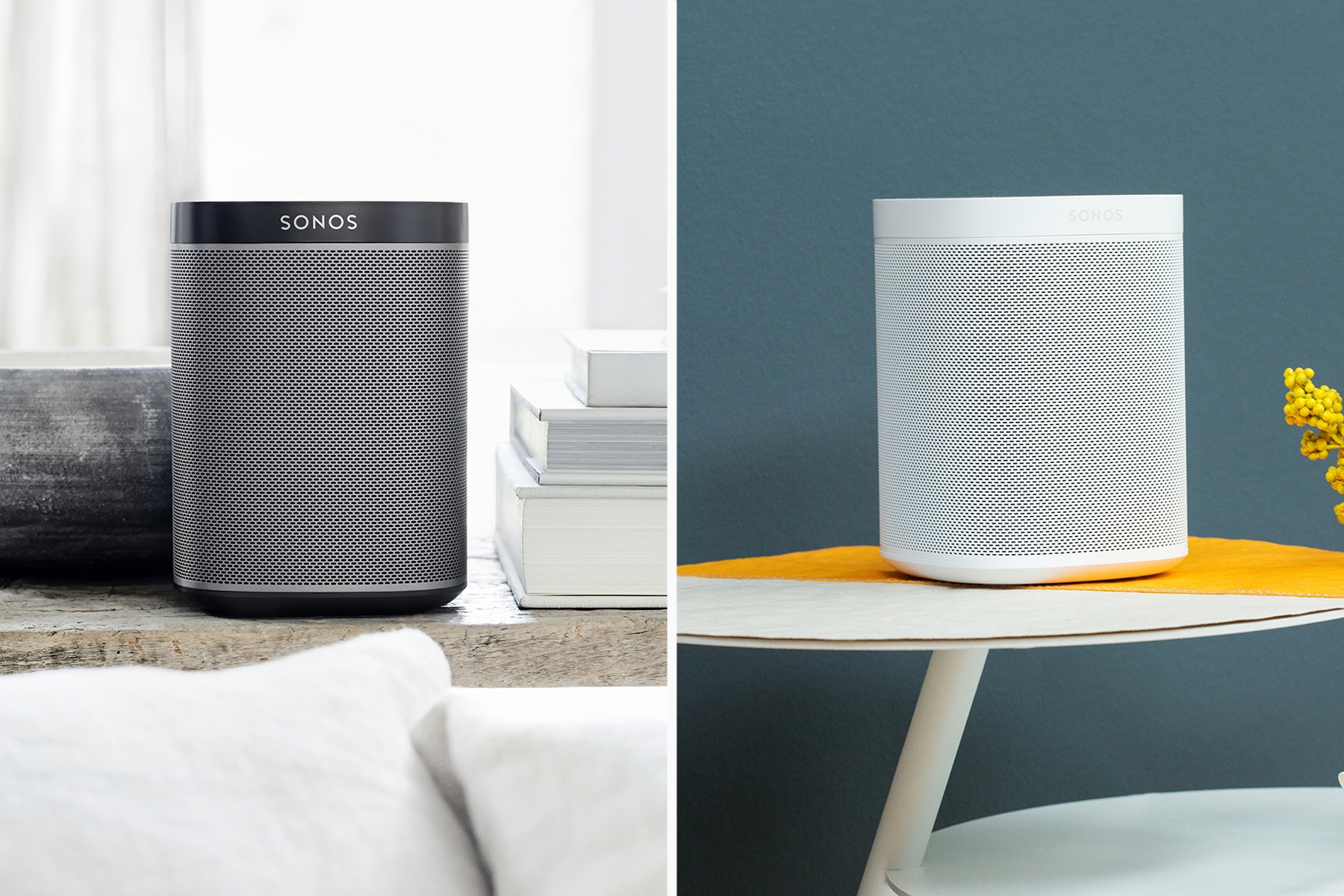 Vergleich Sonos Play:1, Sonos One