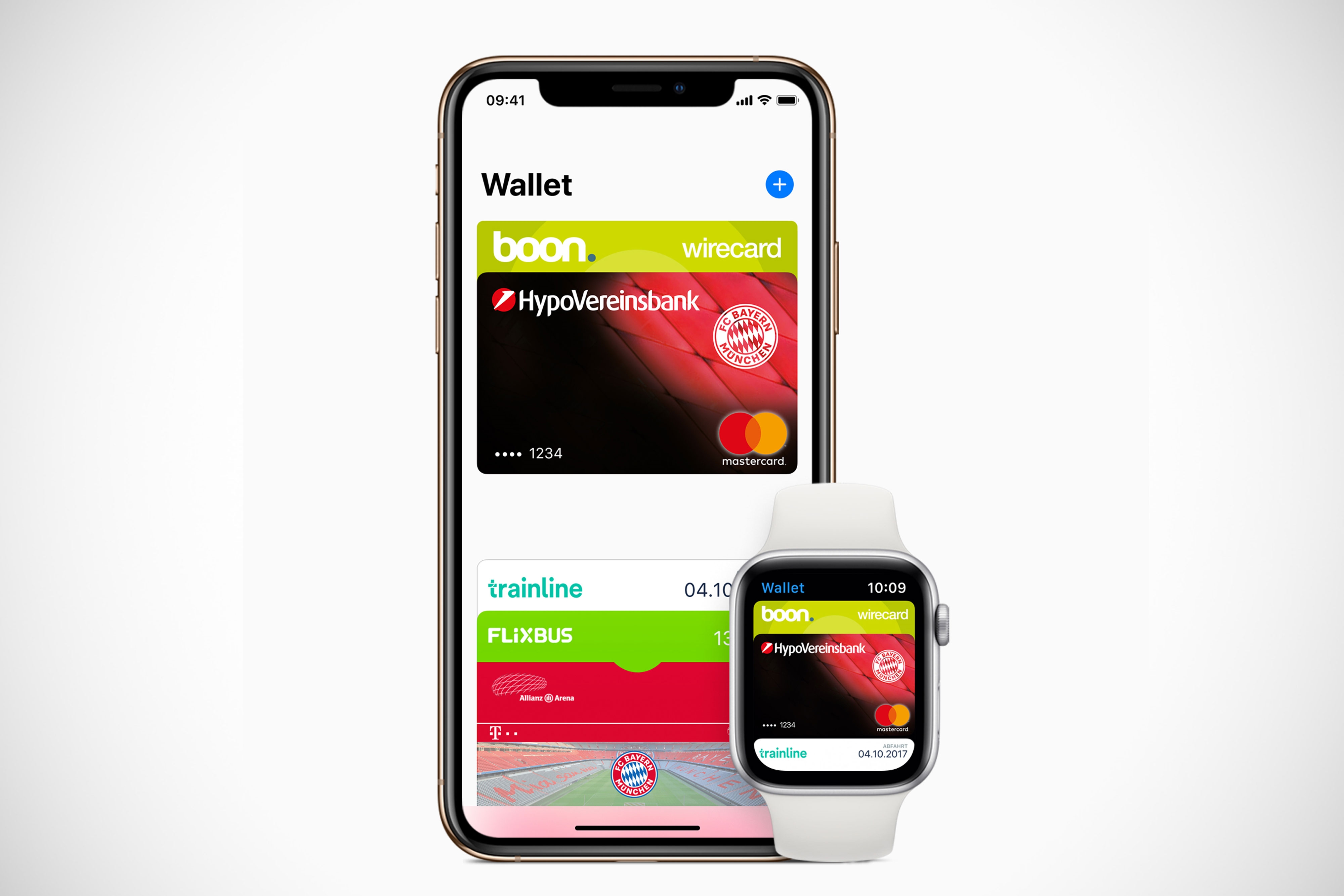 Apple Pay auf iPhone und Apple Watch