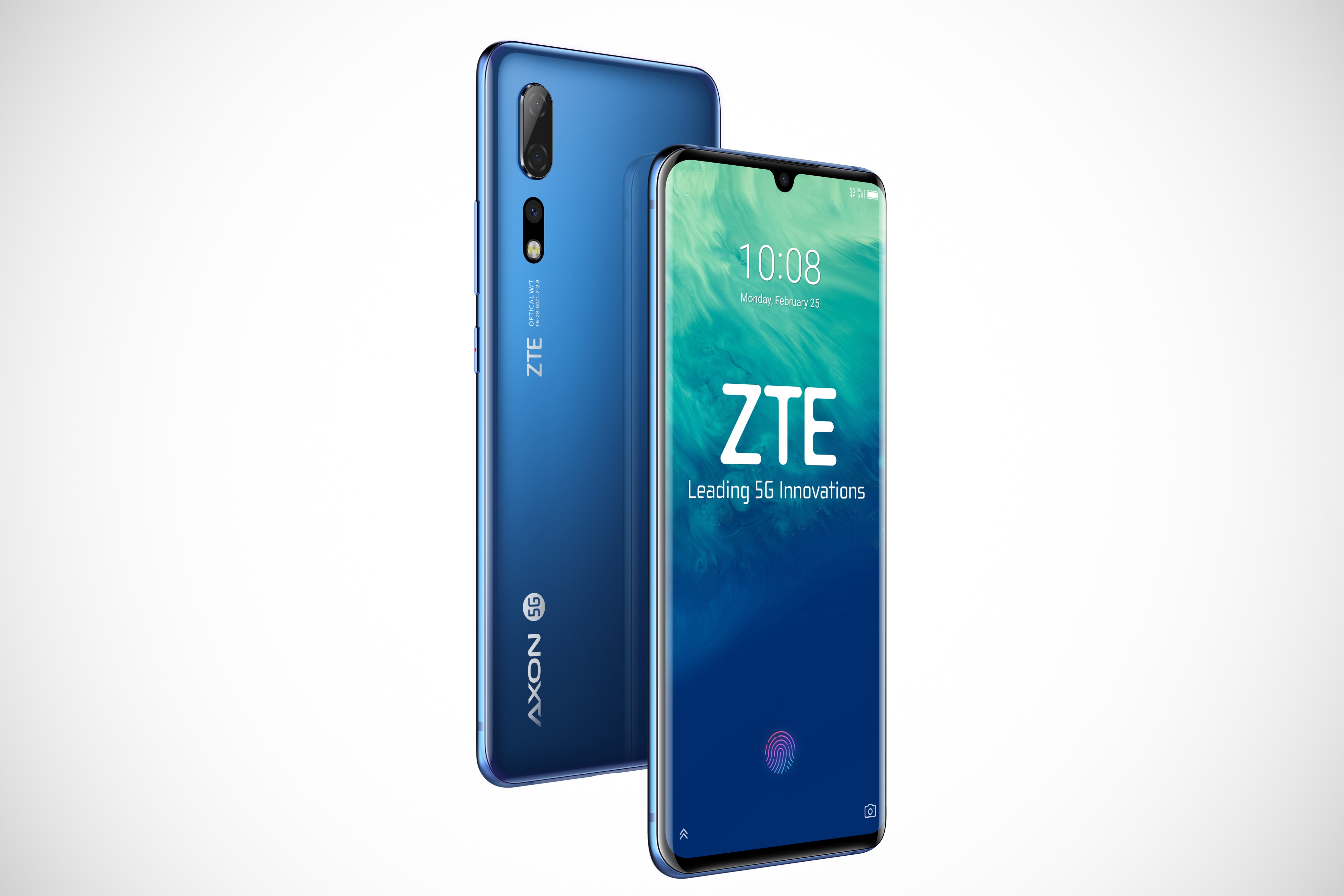 Das ZTE Axon 10 Pro 5G hat eine Wassertropfen-Notch