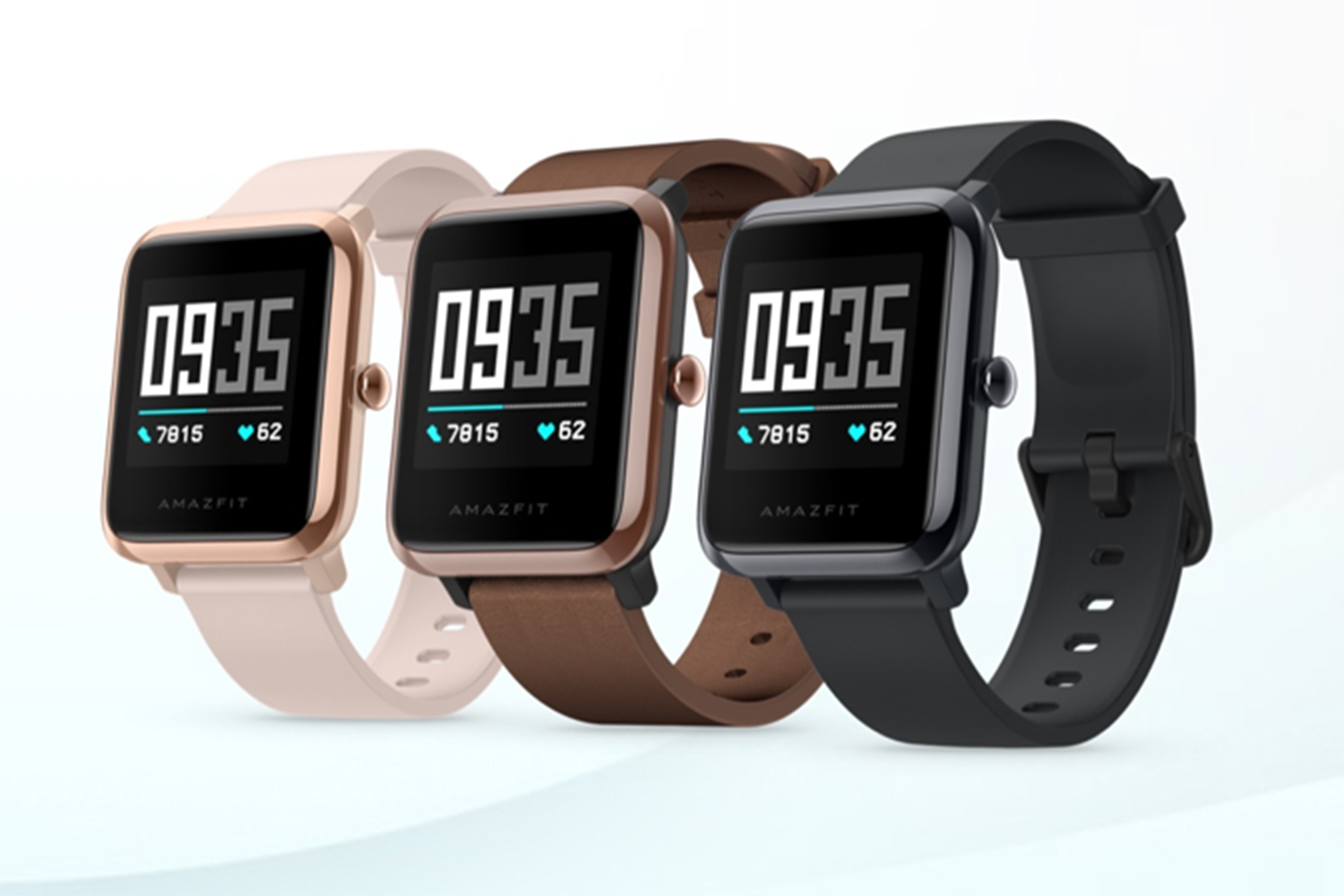 Die Amazfit Health Watch gibt es in drei Farben