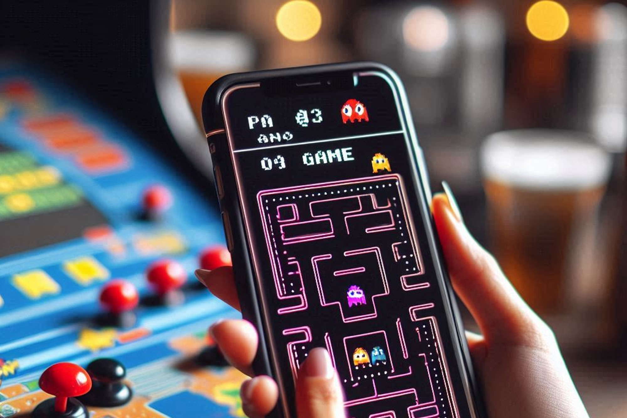Retro Gaming iPhone