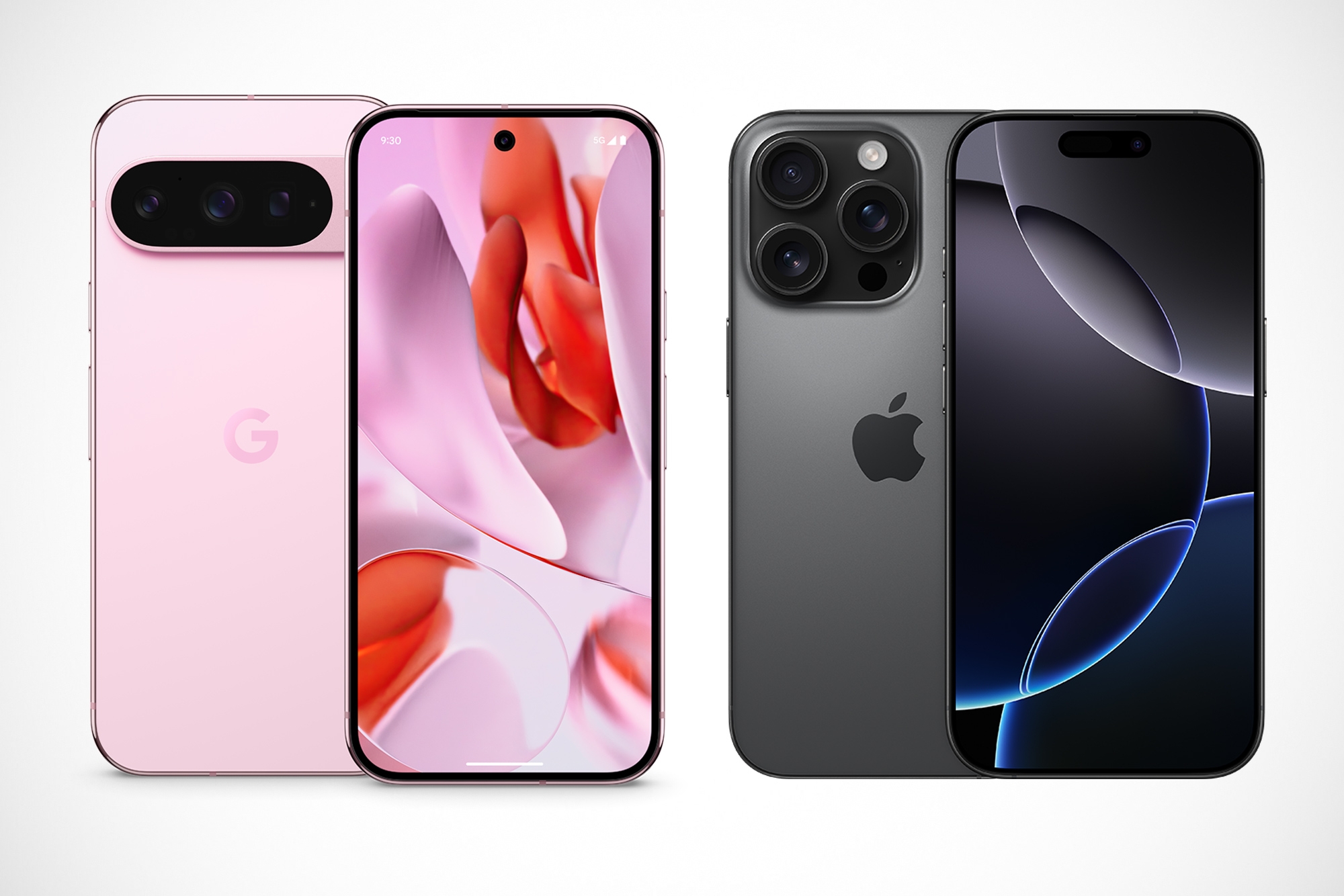 Google Pixel 9 Pro vs. iPhone 16 Pro