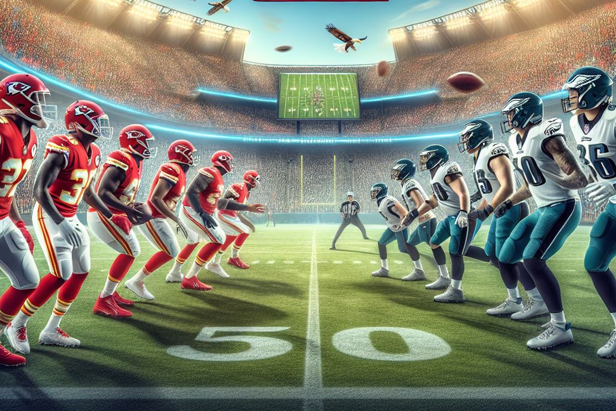 Superbowl 2025: Chiefs vs. Eagles