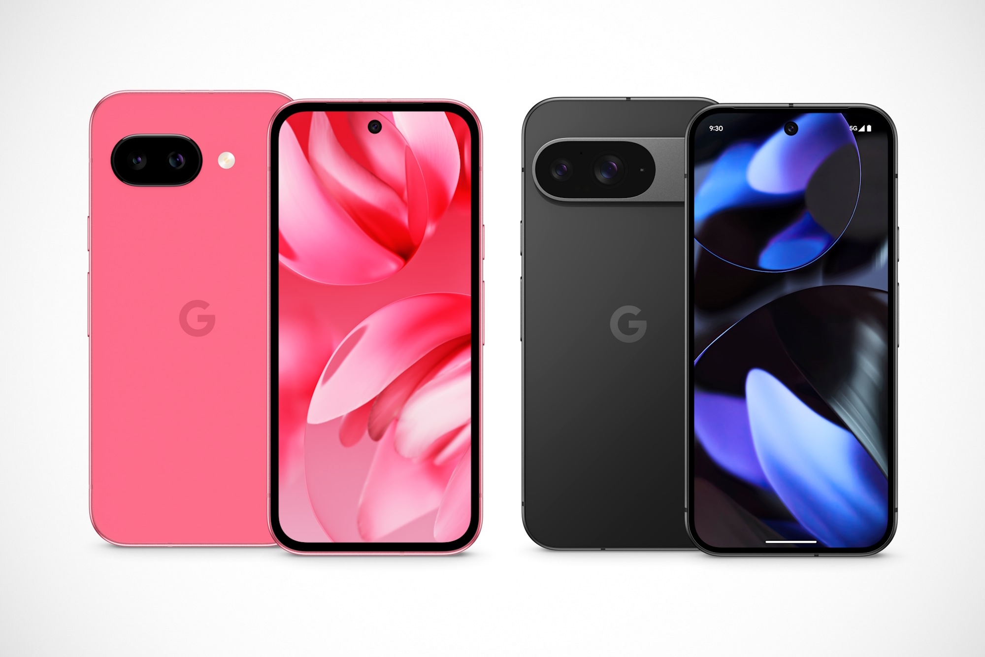 Google Pixel 9a vs. Pixel 9