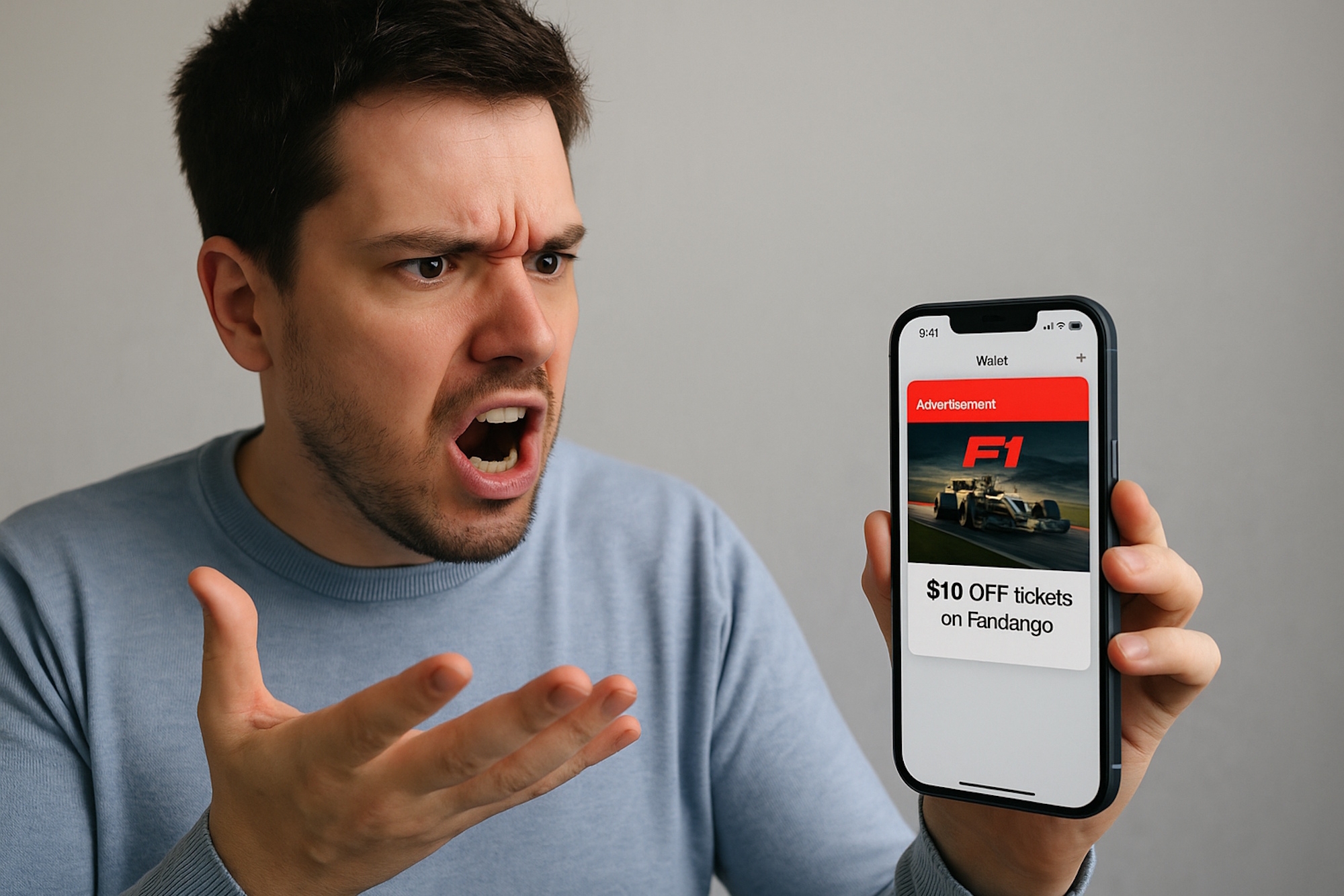 Apple-Werbung auf iPhones