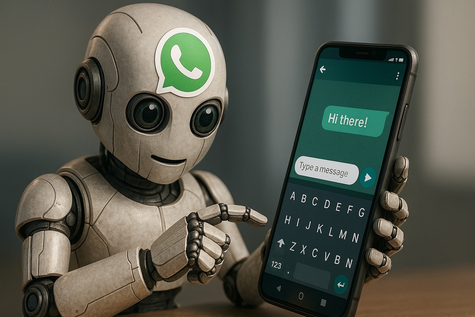 WhatsApp schreibt WhatsApp