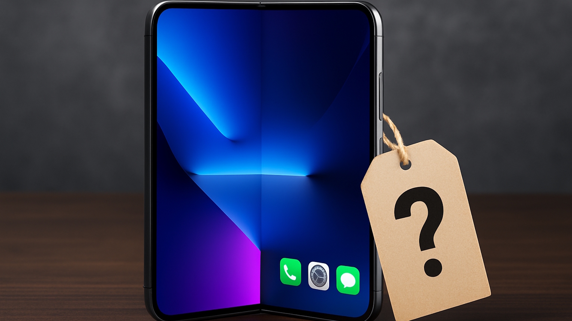 iPhone Fold mit Preisschild