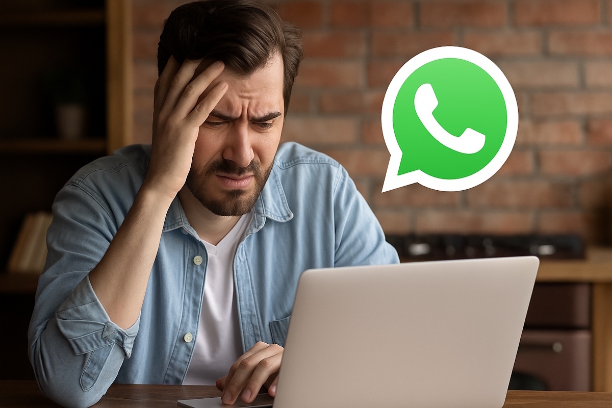 WhatsApp am Laptop