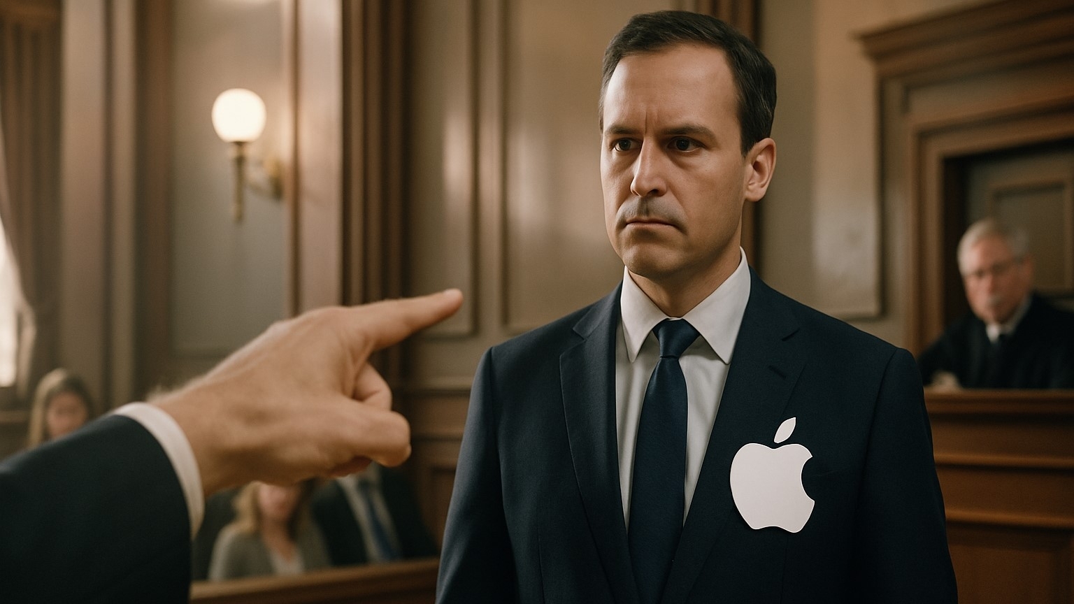 Apple im Gerichtssaal angeklagt