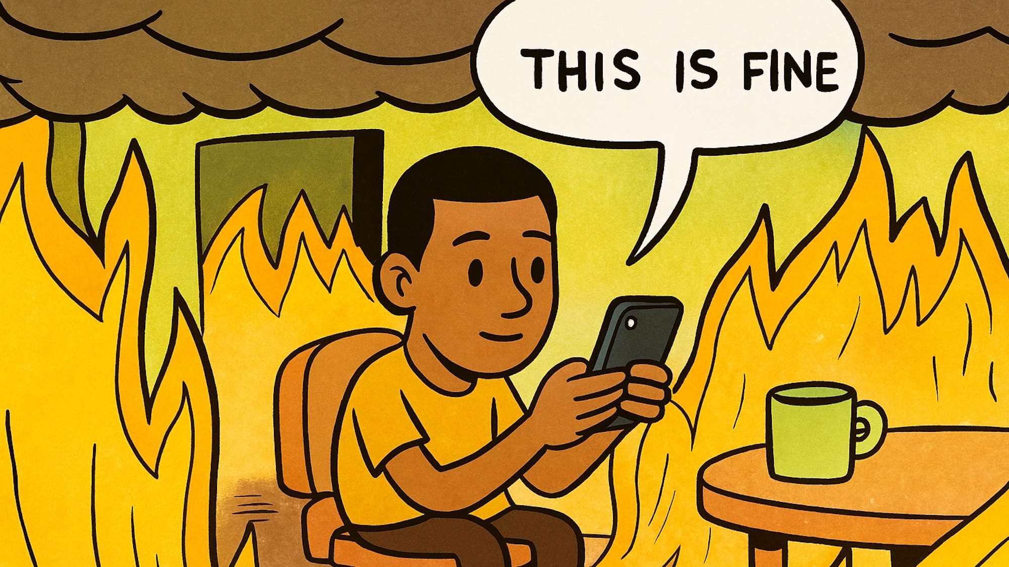 This Is Fine Meme