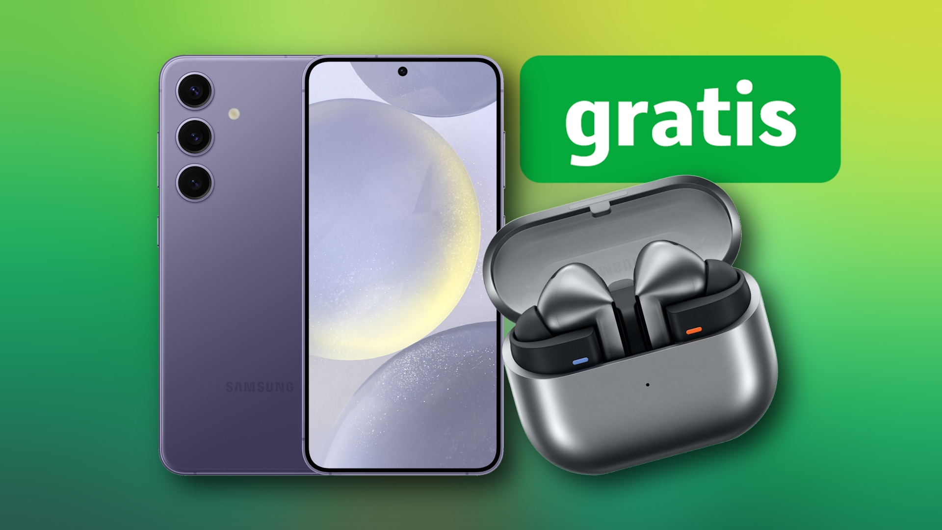 Galaxy S24 und Galaxy Buds 3 Pro