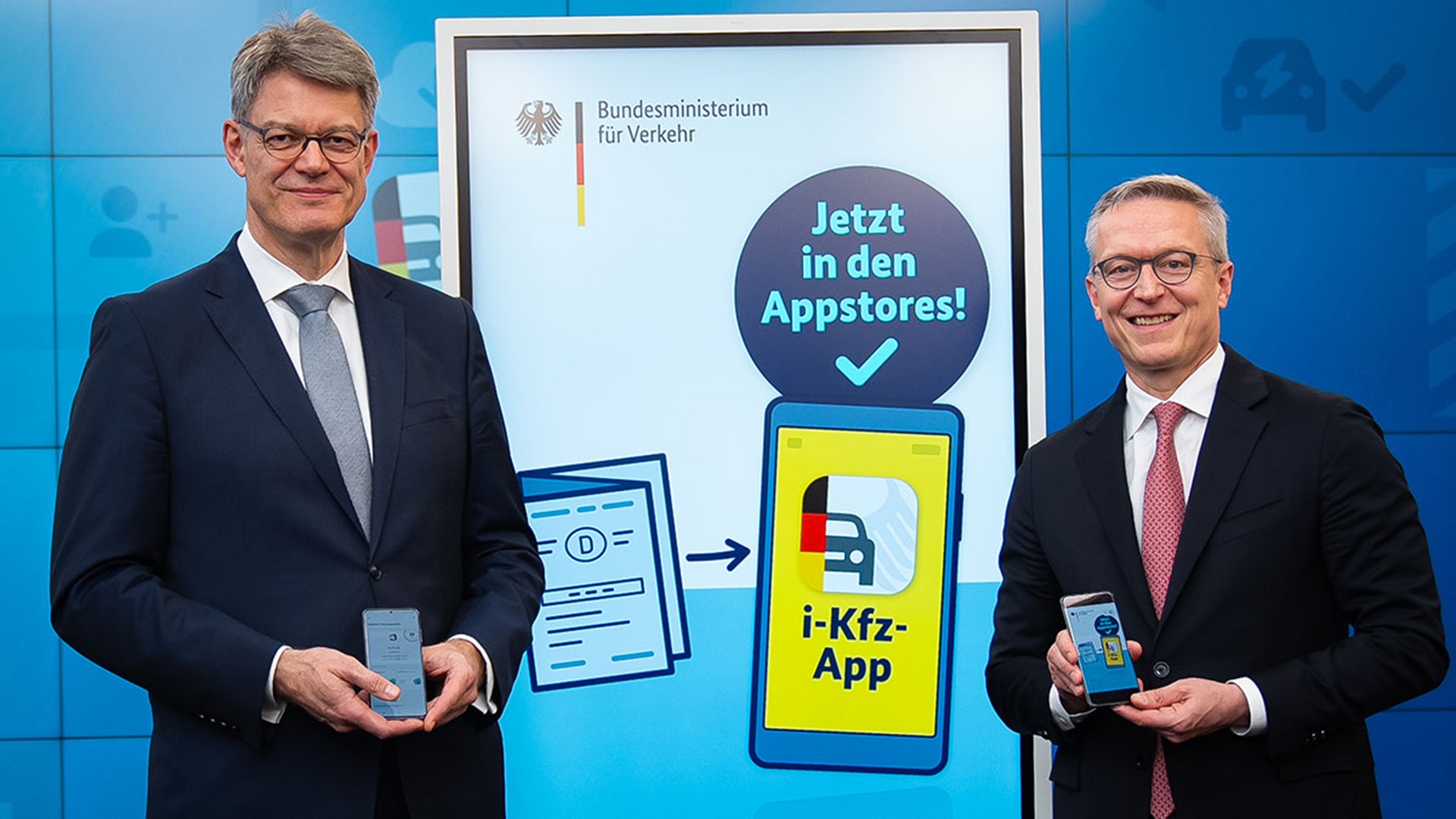 Bundesverkehrsminister Patrick Schnieder und Bundesdigitalminister Dr. Karsten Wildberger