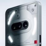 Das Nothing Phone (3a) in Weiß