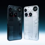 Das Nothing Phone (3) in Schwarz und Weiß