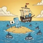 Apple auf der Scam-Insel gestrandet