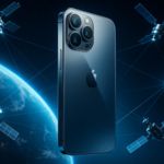 iPhone im Weltall mit Satelliten