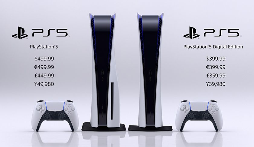 Die PS5 gibt es in zwei Versionen PS5: Preise der PlayStation 5
