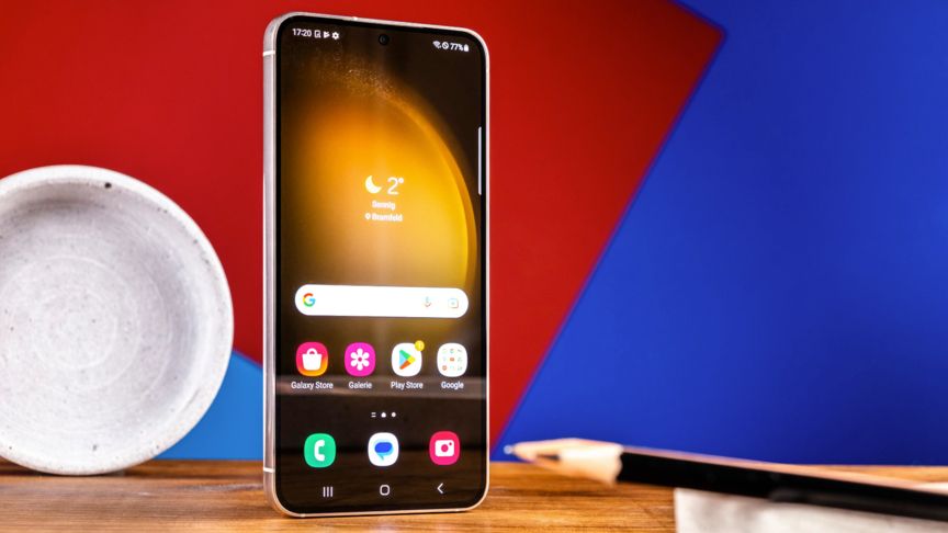 Der Bildschirm des S23 misst 6,1 Zoll in der Diagonale Galaxy S23: AMOLED Display