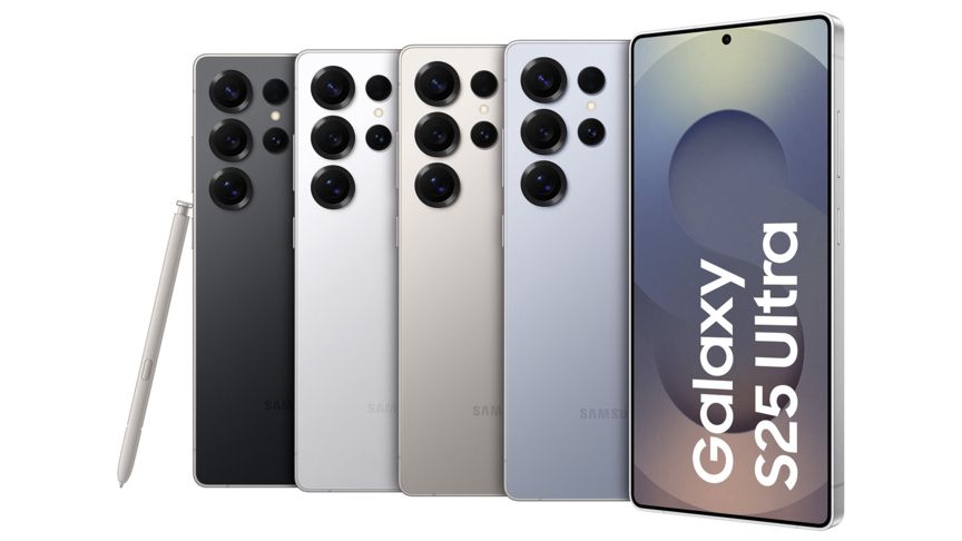 Das Galaxy S25 Ultra ist in mehreren Farben erhältlich Galaxy S25 Ultra
