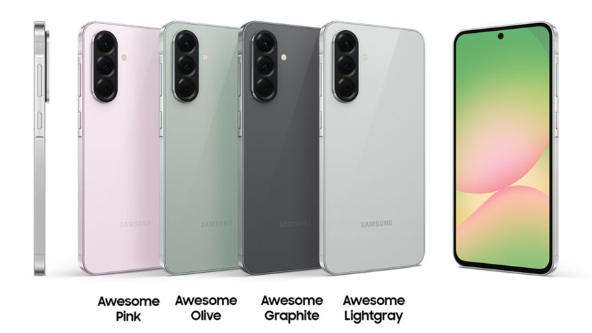 Das Samsung Galaxy A56 gibt es in verschiedenen Farben Galaxy A56 Farben