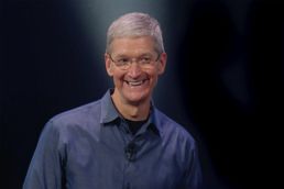 Tim Cook hat Grund zur Freude Tim Cook hat Grund zur Freude