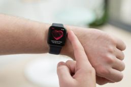 Apple Watches können bislang noch keinen Blutdruck messen Die Apple Watch hat eine EKG-Funktion