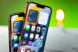 Einen Neustart könnt ihr beim iPhone im Handumdrehen durchführen iPhone 13 Pro Max Display Test