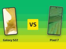 Galaxy S22 vs Pixel 7