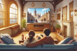 In unserer Auswahl der Einsteiger-Animes ist für jeden etwas dabei Anime-Charaktere auf dem Sofa