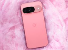 Google Pixel 9 in der Farbe Peony