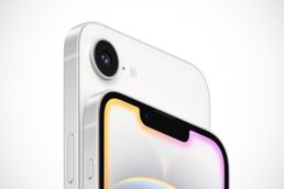 Das iPhone 16e ist Apples neues Baby iPhone 16e von beiden Seiten