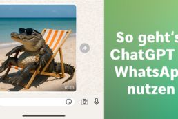 WhatsApp hat jetzt ChatGPT
