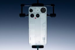 Das Nothing Phone (3) in Weiß