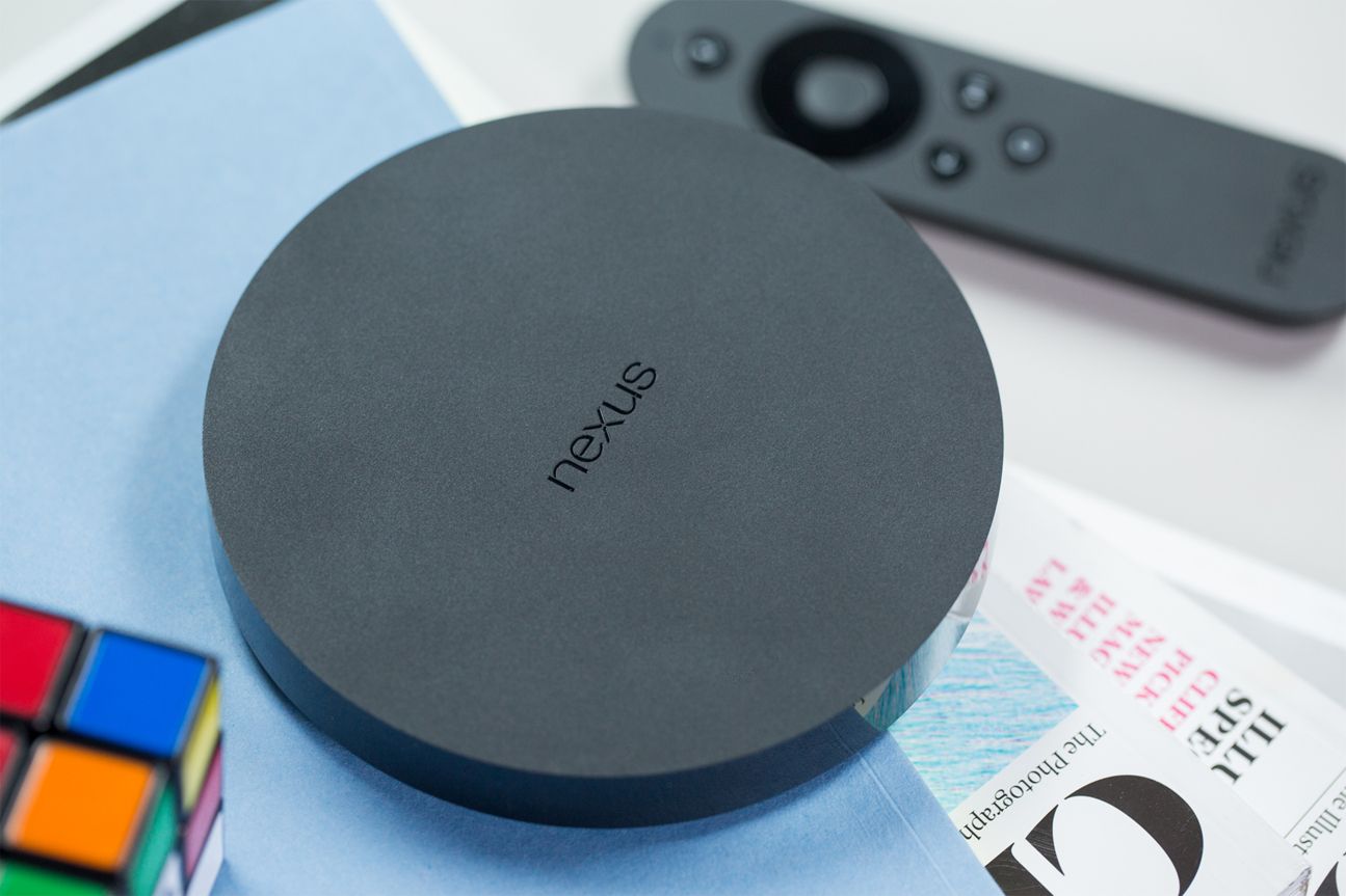 Auf dem Nexus Player läuft Android TV.