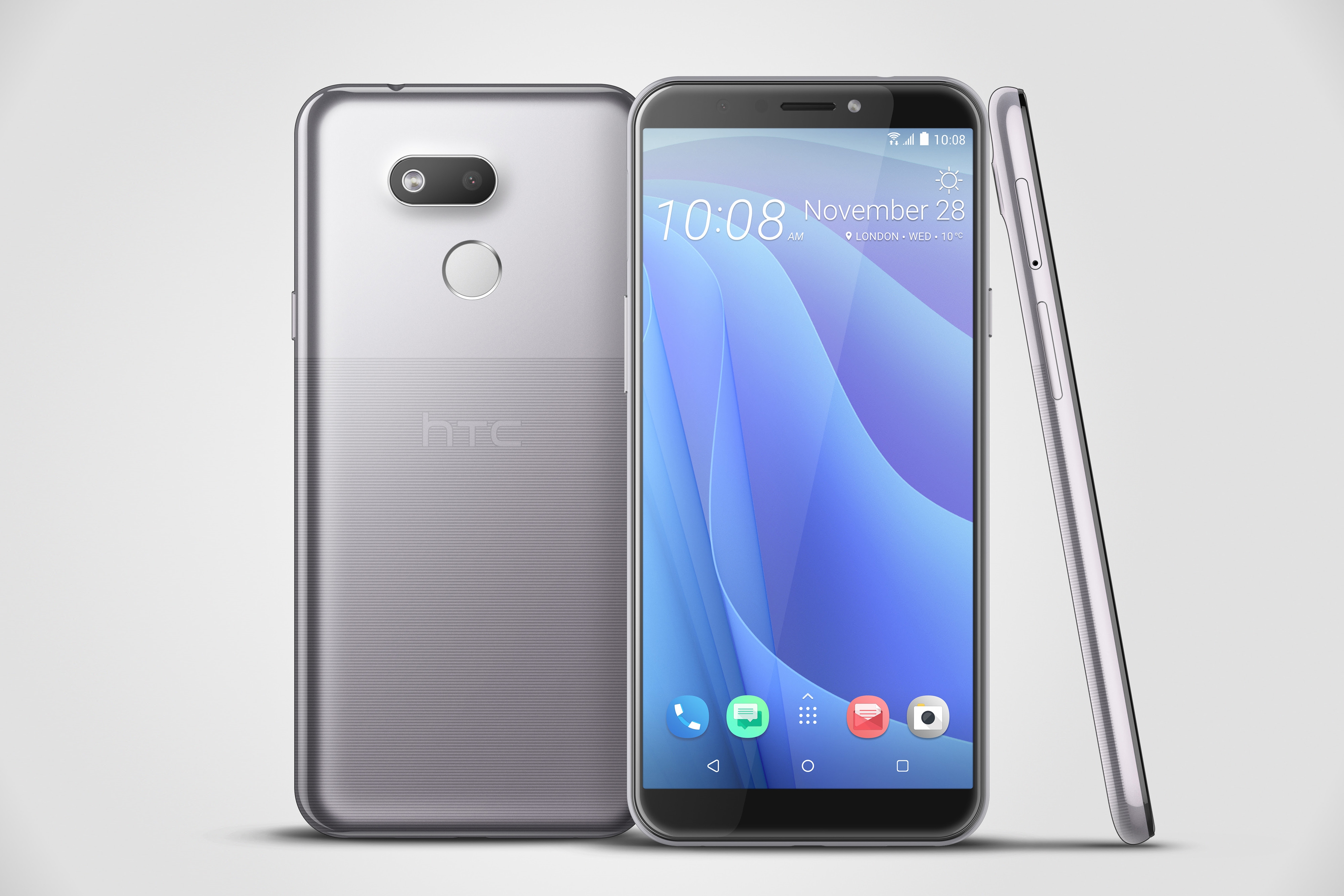 HTC Desire 12S vorderseite rückseite