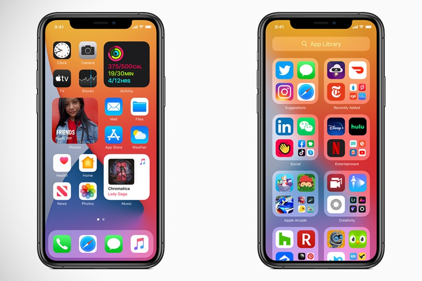 iOS 14 Homescreen
