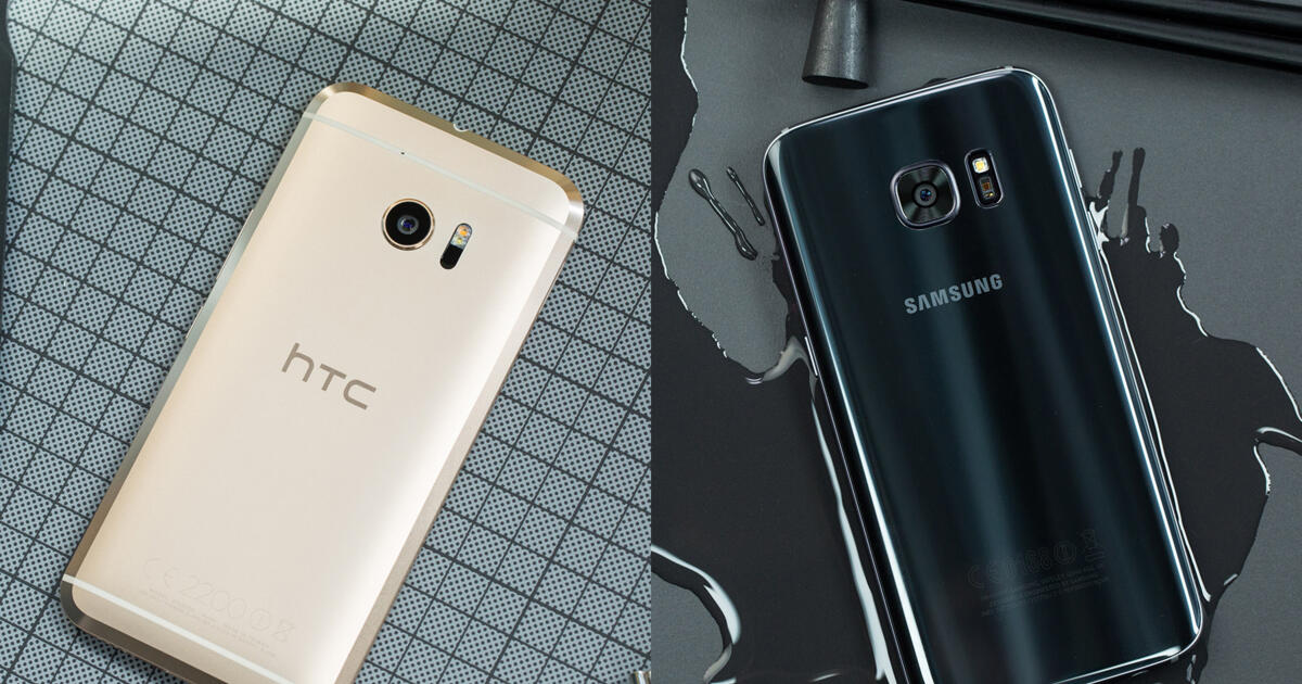 samsung galaxy s7 und htc 10 im