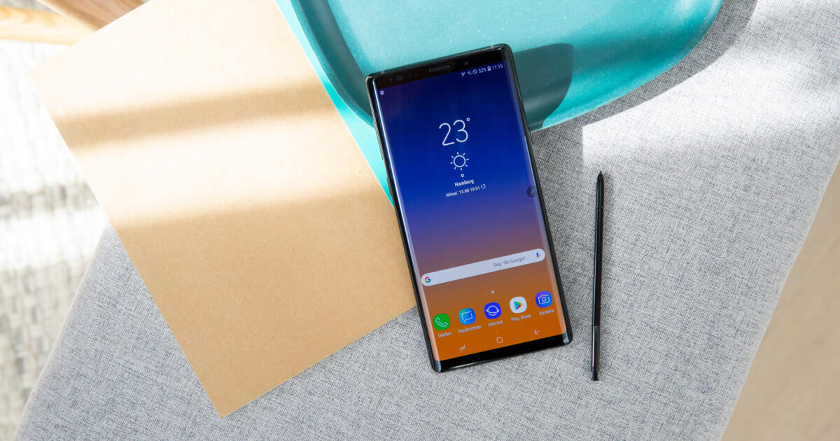 Samsung Galaxy Note 9 im Test: Mehr als nur ein Smartphone - CURVED.de