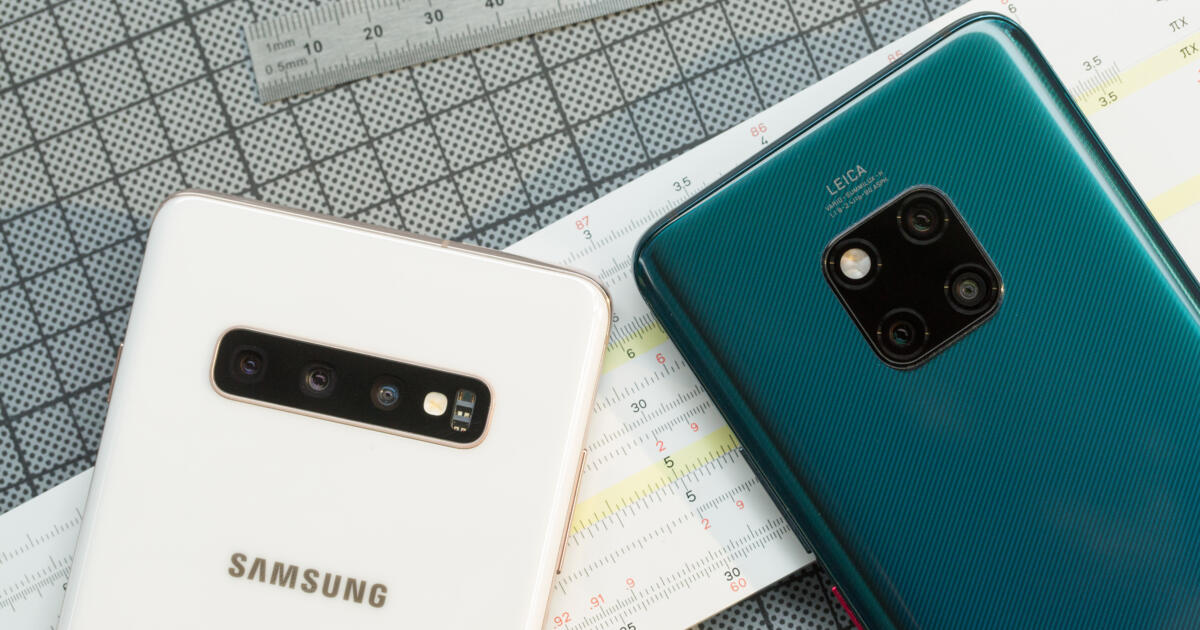 samsung galaxy s10 plus vs huawei