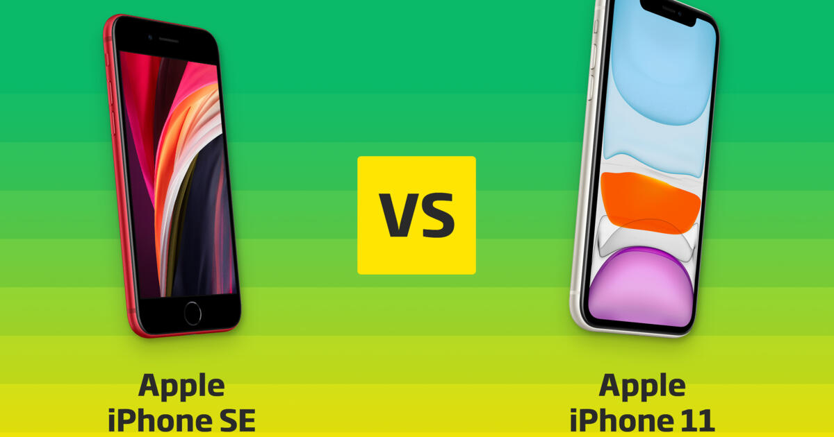 iphone se 2 vergleich iphone 11