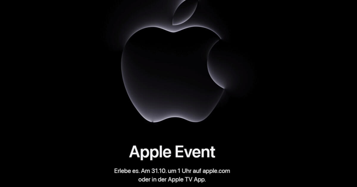 Noch im Oktober Neues AppleEvent kommt mit GruselVersprechen