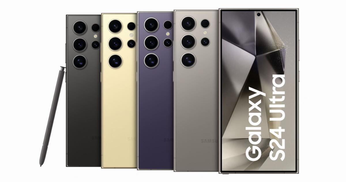 Samsung Galaxy S24 Ultra Technische Daten & Bilder CURVED.de